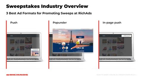 sweepstake leads|How to Promote Sweepstakes Offers: 8 ways — RichAds Blog.